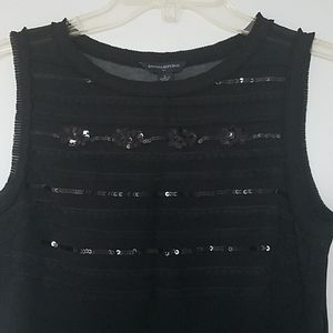 Banana Republic little black dress with sequences